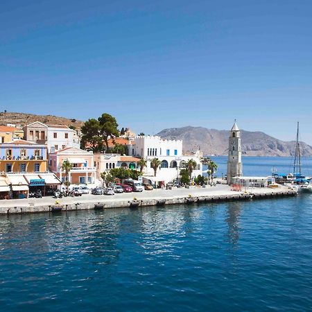 Cozy Apartments In Symi Center Simi Exterior foto